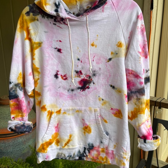 Tops - Tie Dyed, Ice Dyed Sweatshirt